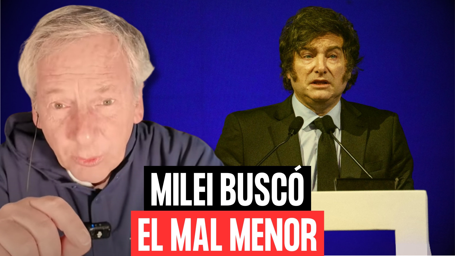 Milei buscó el mal menor